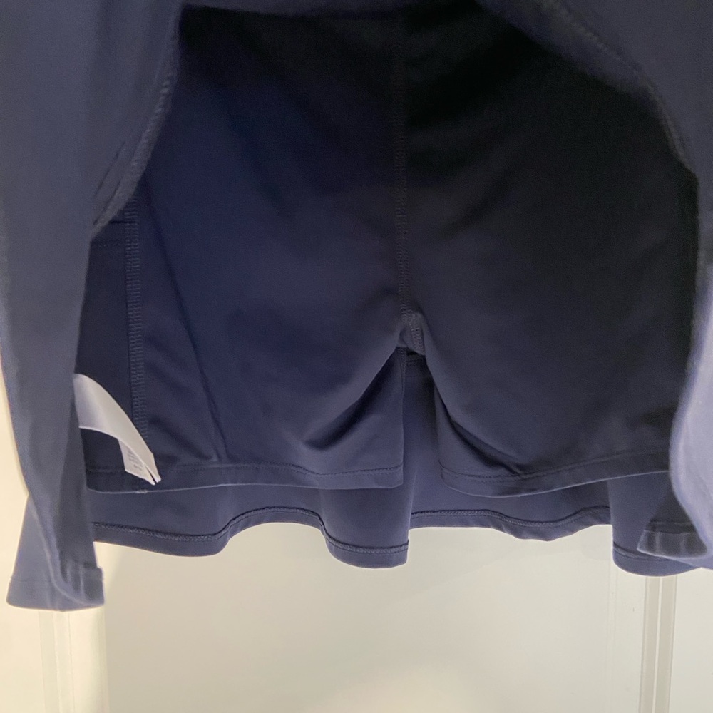 Tommy Bahama Active Ruffle Navy Blue Skort - Picture 4 of 5